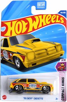 Hot Wheels Compact Kings 76 Chevy Chevette 3/10